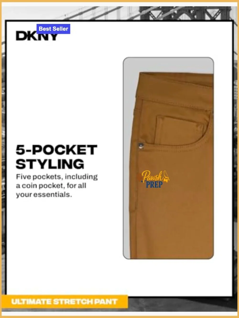 Slim Fit Ultimate Stretch Chinos - 5-Pocket Business Casual Slacks